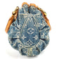 LOUIS VUITTON M95020 Monogram Denim Pleaty Bag Mini Bag Handbag Monogram Denim Women's Blue