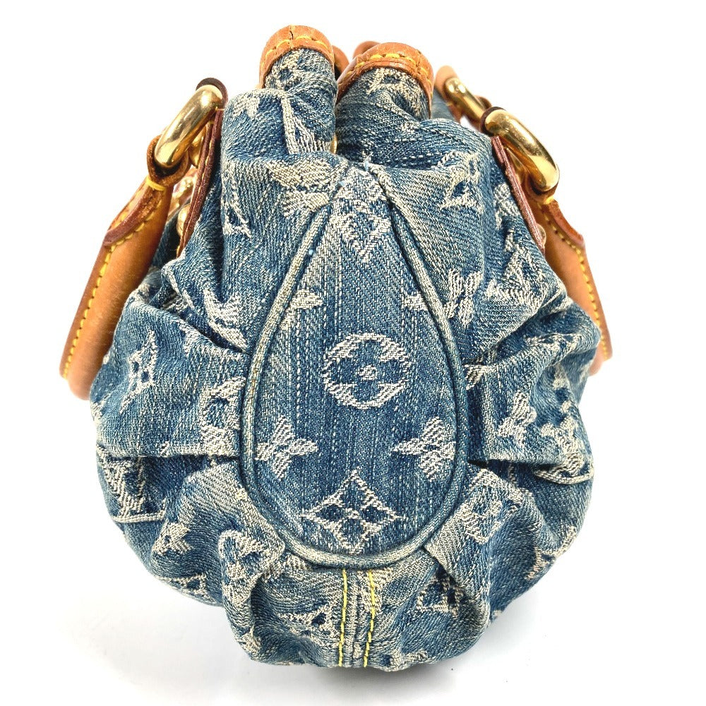 LOUIS VUITTON M95020 Monogram Denim Pleaty Bag Mini Bag Handbag Monogram Denim Women's Blue