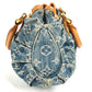 LOUIS VUITTON M95020 Monogram Denim Pleaty Bag Mini Bag Handbag Monogram Denim Women's Blue