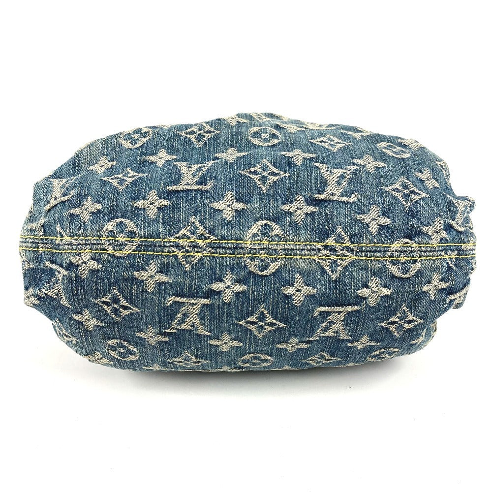 LOUIS VUITTON M95020 Monogram Denim Pleaty Bag Mini Bag Handbag Monogram Denim Women's Blue