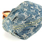 LOUIS VUITTON M95020 Monogram Denim Pleaty Bag Mini Bag Handbag Monogram Denim Women's Blue