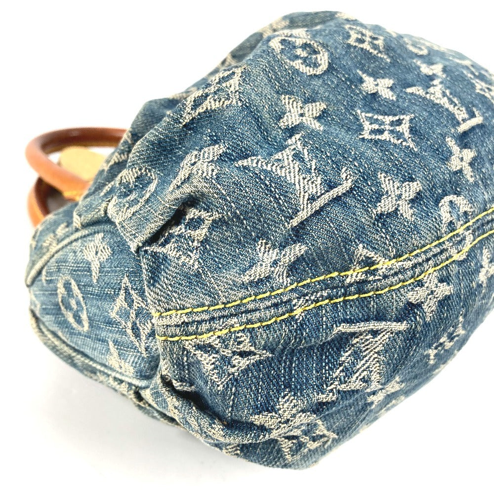 LOUIS VUITTON M95020 Monogram Denim Pleaty Bag Mini Bag Handbag Monogram Denim Women's Blue