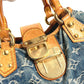 LOUIS VUITTON M95020 Monogram Denim Pleaty Bag Mini Bag Handbag Monogram Denim Women's Blue