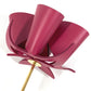 LOUIS VUITTON GI0328 Atelier Oi Origami Flower Dome Interior Bird Object Leather Unisex Groseille Pink-Purple