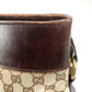 GUCCI 106251 GG Logo Tote Bag Shoulder Bag GG Canvas/Leather Unisex Beige