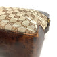 GUCCI 106251 GG Logo Tote Bag Shoulder Bag GG Canvas/Leather Unisex Beige