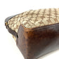 GUCCI 106251 GG Logo Tote Bag Shoulder Bag GG Canvas/Leather Unisex Beige