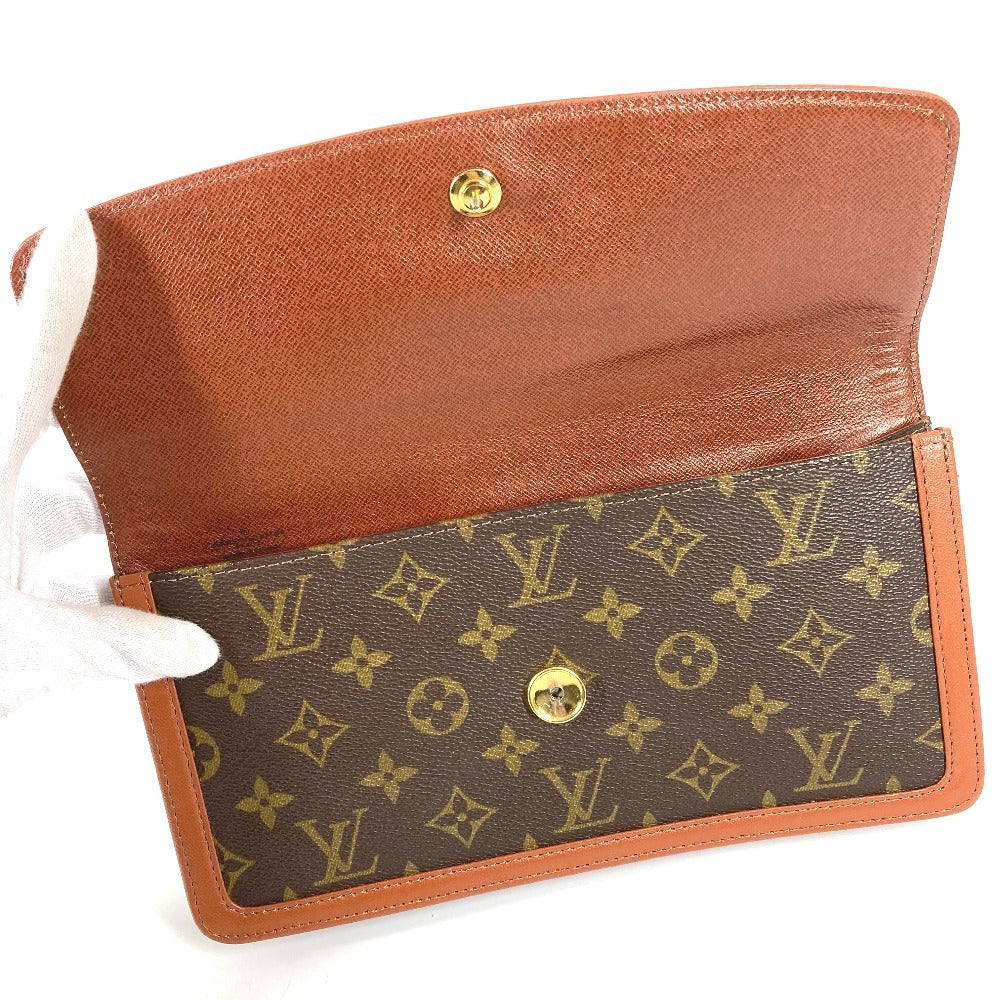 LOUIS VUITTON M51812 Monogram Pochette Damme PM Pochette Damme PM Bag Pouch Second Bag Clutch Bag Monogram Canvas Unisex Brown