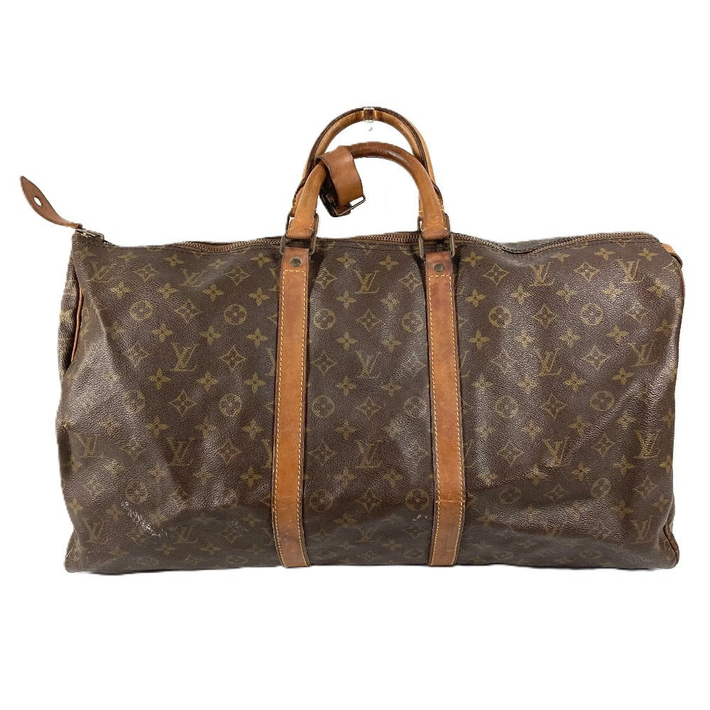 LOUIS VUITTON M41424 モノグラム キーポル55 キーポル 55 デベソ 旧型 カバン ハンドバッグ 旅行バッグ トラベルバッグ ボストンバッグ モノグラムキャンバス ユニセックス ブラウン