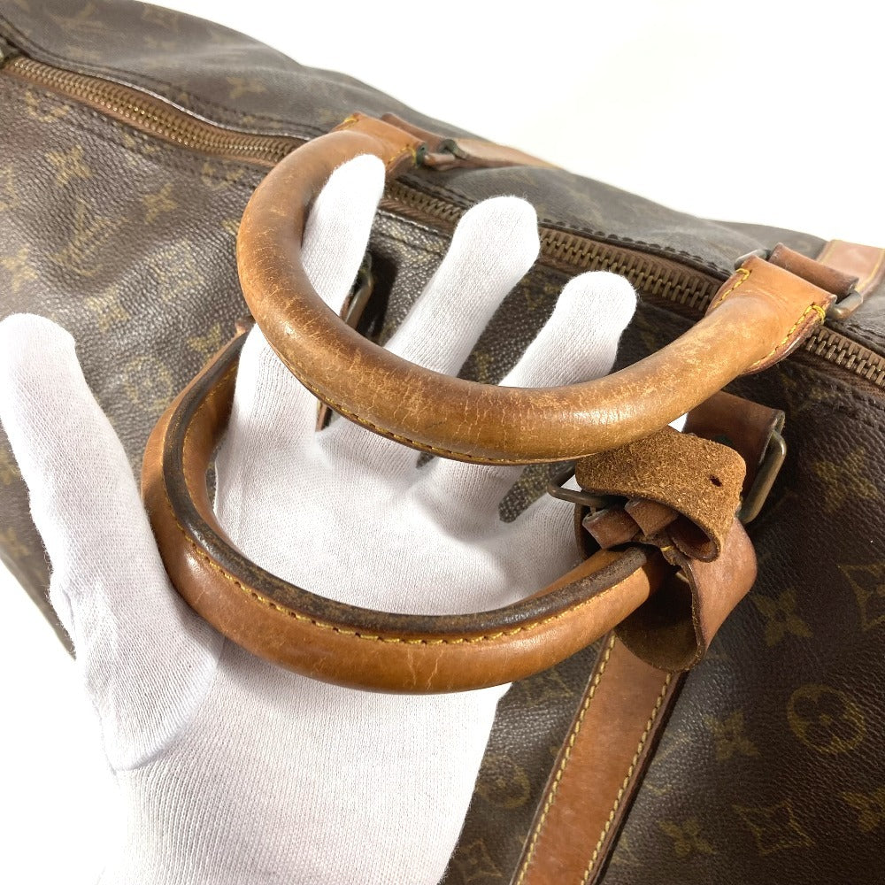 LOUIS VUITTON M41424 モノグラム キーポル55 キーポル 55 デベソ 旧型 カバン ハンドバッグ 旅行バッグ トラベルバッグ ボストンバッグ モノグラムキャンバス ユニセックス ブラウン