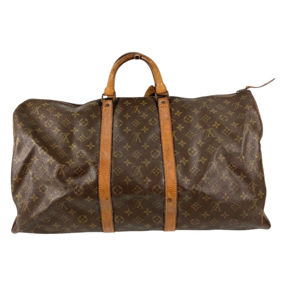 LOUIS VUITTON M41424 モノグラム キーポル55 キーポル 55 デベソ 旧型 カバン ハンドバッグ 旅行バッグ トラベルバッグ ボストンバッグ モノグラムキャンバス ユニセックス ブラウン
