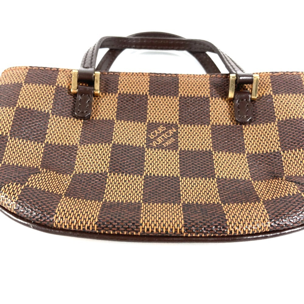 LOUIS VUITTON N51120 ダミエ マノスクGM ポーチのみ カバン ハンドバッグ ポーチ ダミエキャンバス レディース エベヌ ブラウン