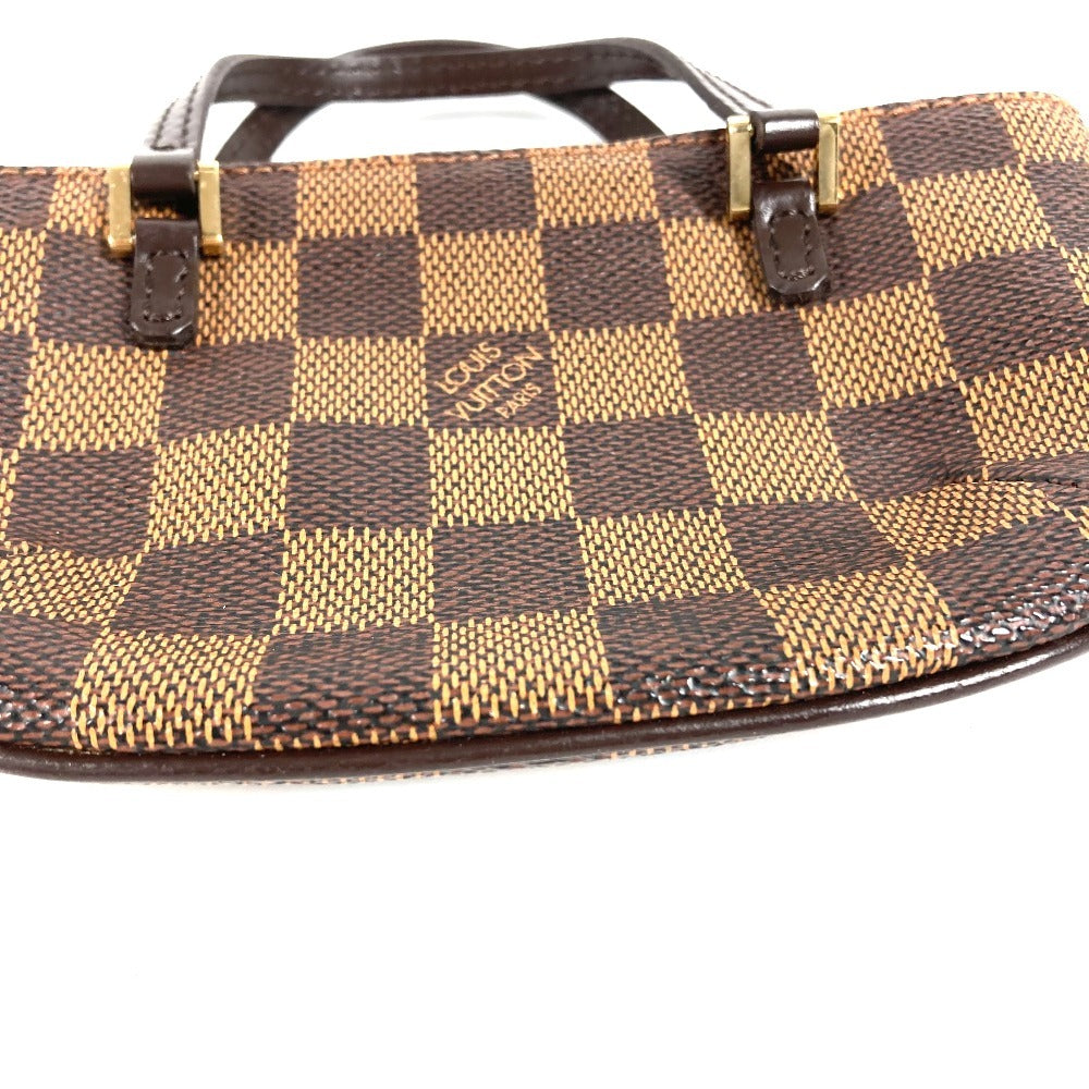 LOUIS VUITTON N51120 ダミエ マノスクGM ポーチのみ カバン ハンドバッグ ポーチ ダミエキャンバス レディース エベヌ ブラウン