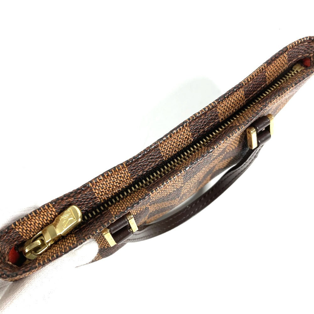 LOUIS VUITTON N51120 ダミエ マノスクGM ポーチのみ カバン ハンドバッグ ポーチ ダミエキャンバス レディース エベヌ ブラウン