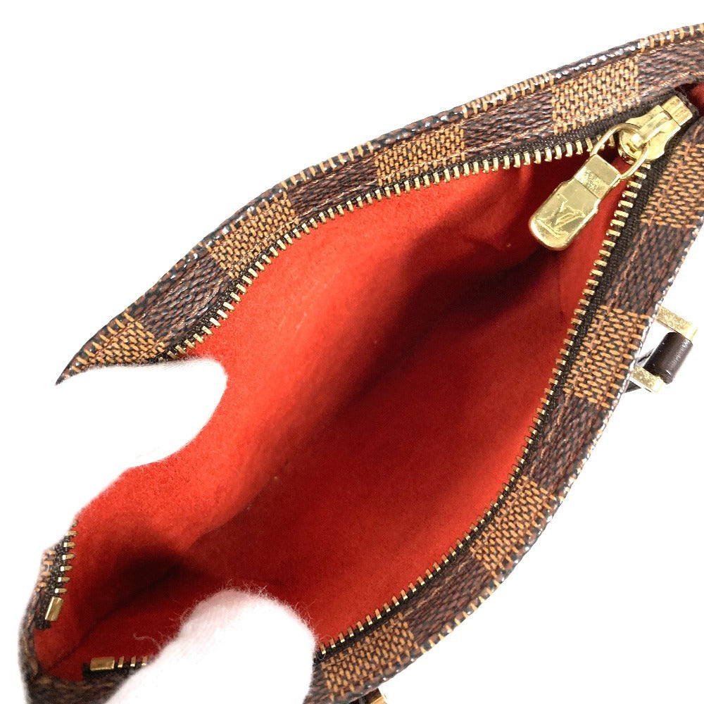 LOUIS VUITTON N51120 ダミエ マノスクGM ポーチのみ カバン ハンドバッグ ポーチ ダミエキャンバス レディース エベヌ ブラウン