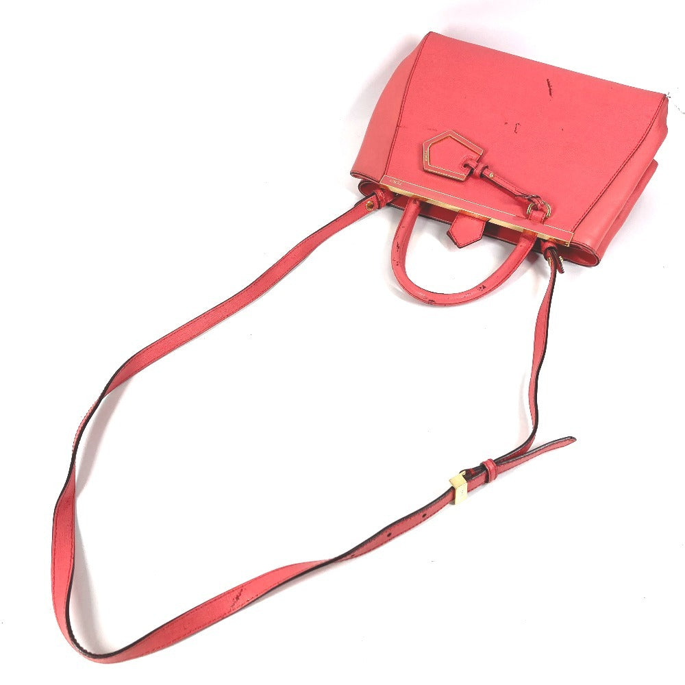 FENDI 8BH253 プチ トゥージュール プチ ゥージュール 2WAYバッグ カバン ショルダーバッグ 斜め掛け ハンドバッグ レザー レディース ピンク