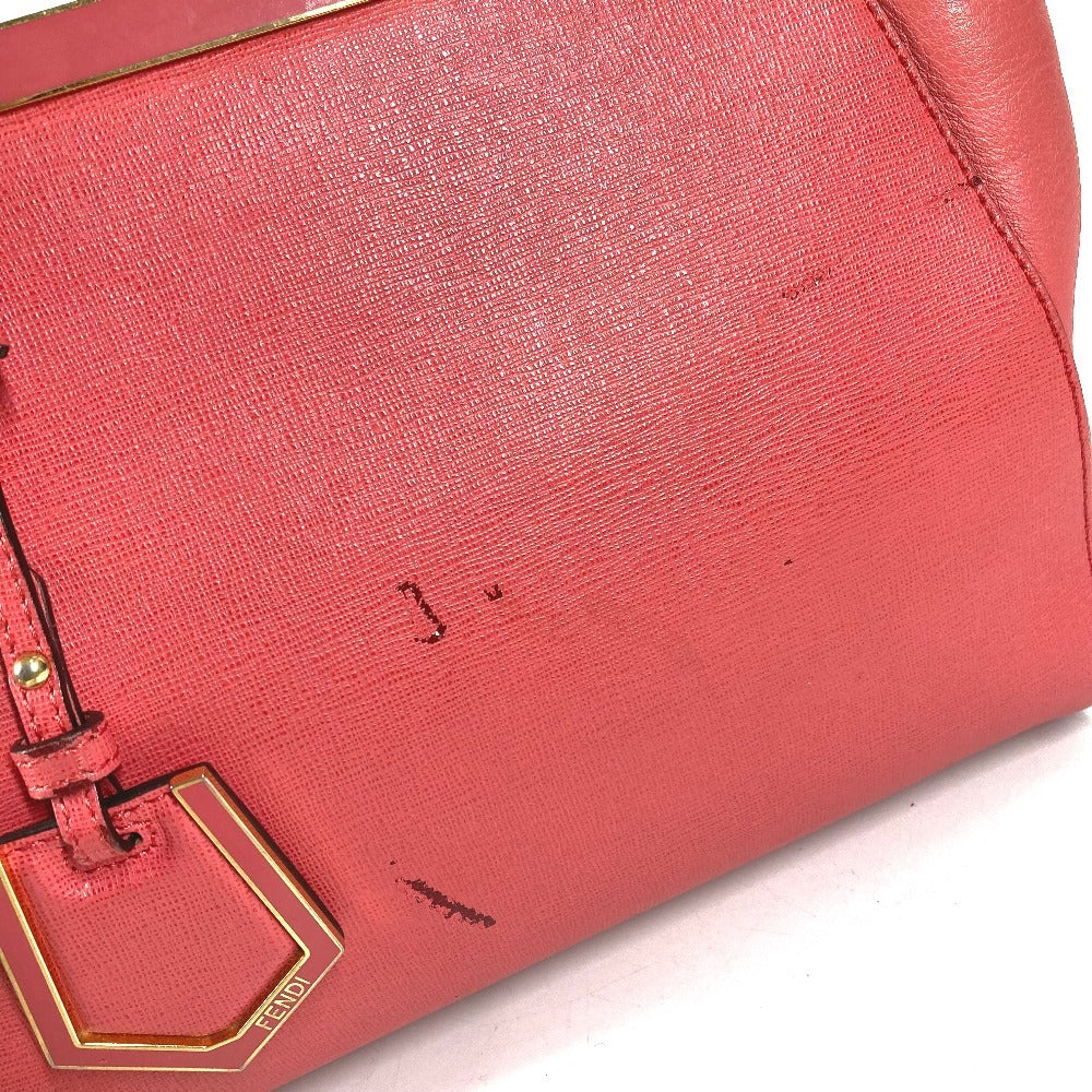 FENDI 8BH253 プチ トゥージュール プチ ゥージュール 2WAYバッグ カバン ショルダーバッグ 斜め掛け ハンドバッグ レザー レディース ピンク