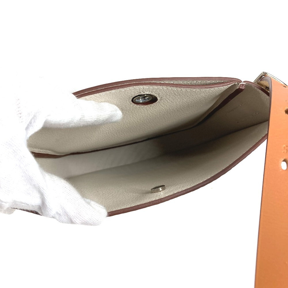 HERMES パースペクティブキャヴァリエール21 カバン ポシェット 斜め掛け ショルダーバッグ トゴ ユニセックス アイボリー系
