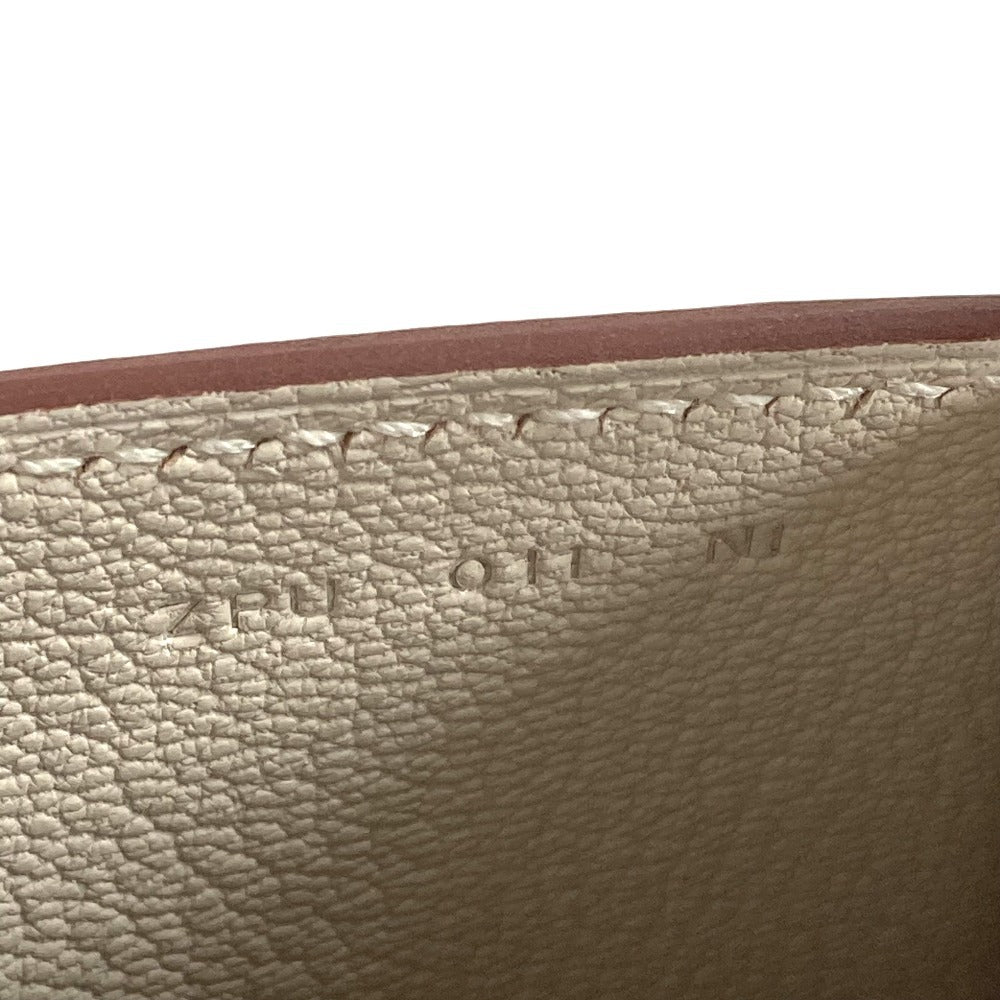 HERMES パースペクティブキャヴァリエール21 カバン ポシェット 斜め掛け ショルダーバッグ トゴ ユニセックス アイボリー系
