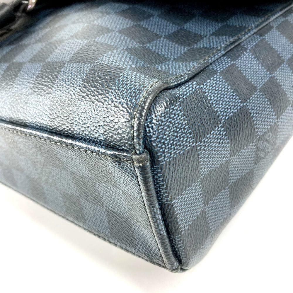 LOUIS VUITTON N41585 ダミエコバルト ニューポート メッセンジャーMM メッセンジャーバッグ カバン 斜め掛け フラップ ショルダーバッグ ダミエコバルトキャンバス ユニセックス ネイビー