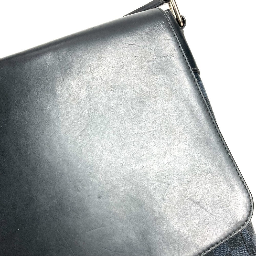 LOUIS VUITTON N41585 ダミエコバルト ニューポート メッセンジャーMM メッセンジャーバッグ カバン 斜め掛け フラップ ショルダーバッグ ダミエコバルトキャンバス ユニセックス ネイビー