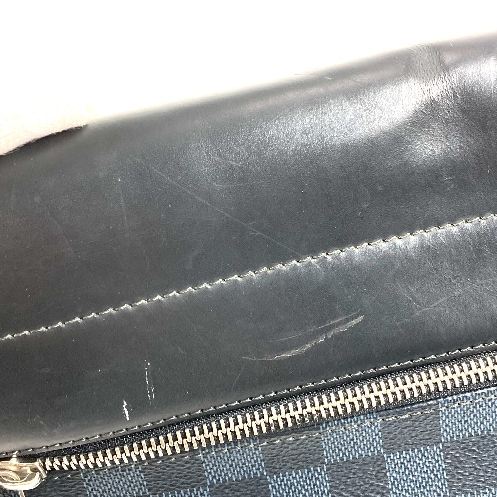 LOUIS VUITTON N41585 ダミエコバルト ニューポート メッセンジャーMM メッセンジャーバッグ カバン 斜め掛け フラップ ショルダーバッグ ダミエコバルトキャンバス ユニセックス ネイビー