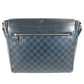 LOUIS VUITTON N41585 ダミエコバルト ニューポート メッセンジャーMM メッセンジャーバッグ カバン 斜め掛け フラップ ショルダーバッグ ダミエコバルトキャンバス ユニセックス ネイビー
