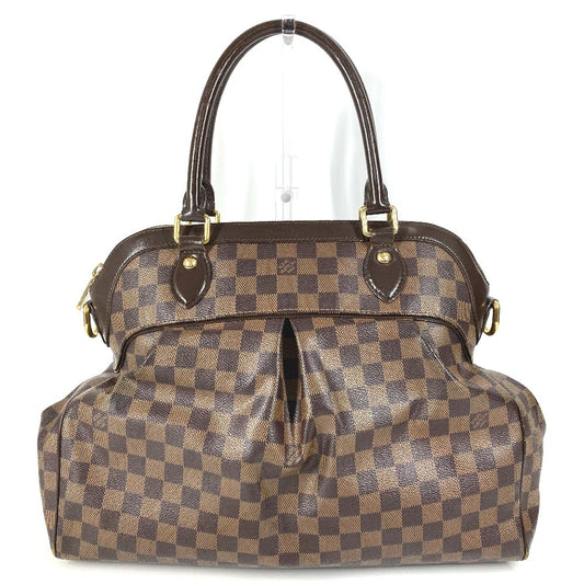 LOUIS VUITTON N51198 ダミエ トレヴィGM トレヴィ GM カバン トートバッグ ハンドバッグ ダミエキャンバス ユニセックス エベヌ ブラウン