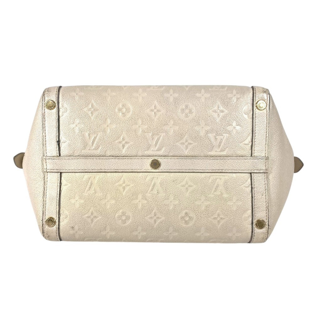 LOUIS VUITTON M41039 モノグラムアンプラント マレMM マレ MM トートバッグ カバン 肩掛け ハンドバッグ モノグラムアンプラントレザー レディース ネージュ ホワイト