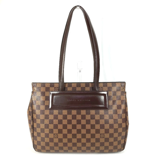LOUIS VUITTON N51123 ダミエ パリオリPM パリオリ PM トートバッグ カバン 肩掛け ショルダーバッグ ダミエキャンバス ユニセックス エベヌ ブラウン