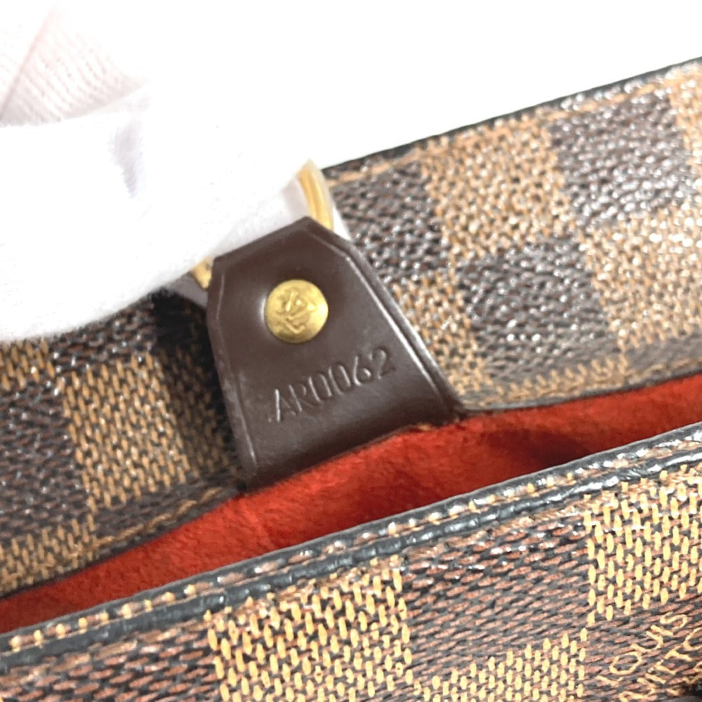 LOUIS VUITTON N51123 ダミエ パリオリPM パリオリ PM トートバッグ カバン 肩掛け ショルダーバッグ ダミエキャンバス ユニセックス エベヌ ブラウン