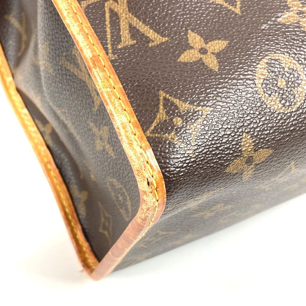 LOUIS VUITTON M40007 モノグラム ポパンクールオ ポパンクール オ カバン トートバッグ 肩掛け ショルダーバッグ モノグラムキャンバス ユニセックス ブラウン