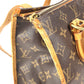 LOUIS VUITTON M40007 モノグラム ポパンクールオ ポパンクール オ カバン トートバッグ 肩掛け ショルダーバッグ モノグラムキャンバス ユニセックス ブラウン