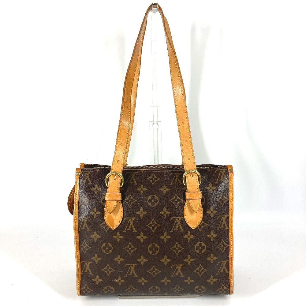 LOUIS VUITTON M40007 モノグラム ポパンクールオ ポパンクール オ カバン トートバッグ 肩掛け ショルダーバッグ モノグラムキャンバス ユニセックス ブラウン