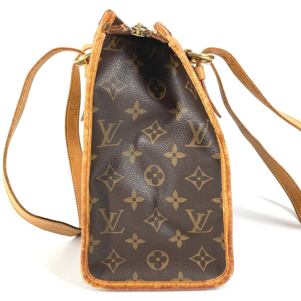 LOUIS VUITTON M40007 モノグラム ポパンクールオ ポパンクール オ カバン トートバッグ 肩掛け ショルダーバッグ モノグラムキャンバス ユニセックス ブラウン