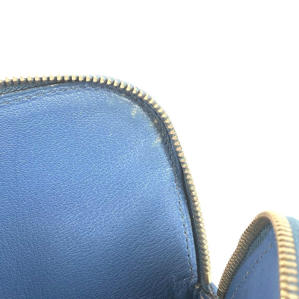 HERMES ヴィンテージ エスカパーダ ブリーフケース ハンドバッグ 書類バッグ ビジネスバッグ レザー メンズ ネイビー