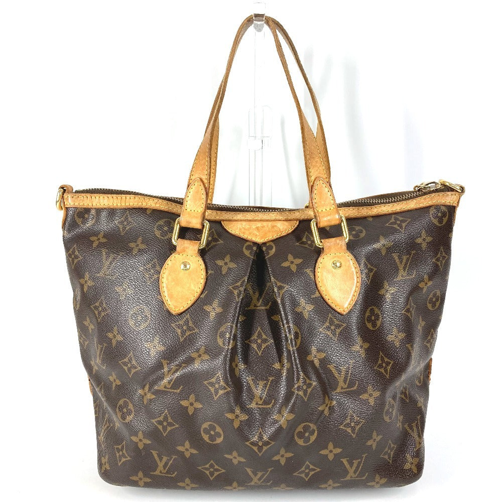 LOUIS VUITTON M40145 モノグラム パレルモPM パレルモ PM カバン バッグ ハンドバッグ 肩掛け ショルダーバッグ モノグラムキャンバス ユニセックス ブラウン