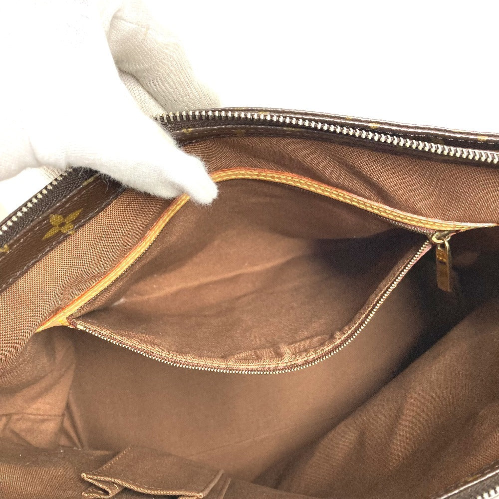 LOUIS VUITTON M51151 モノグラム カバメゾ カバ メゾ カバン トートバッグ 肩掛け ショルダーバッグ モノグラムキャンバス ユニセックス ブラウン