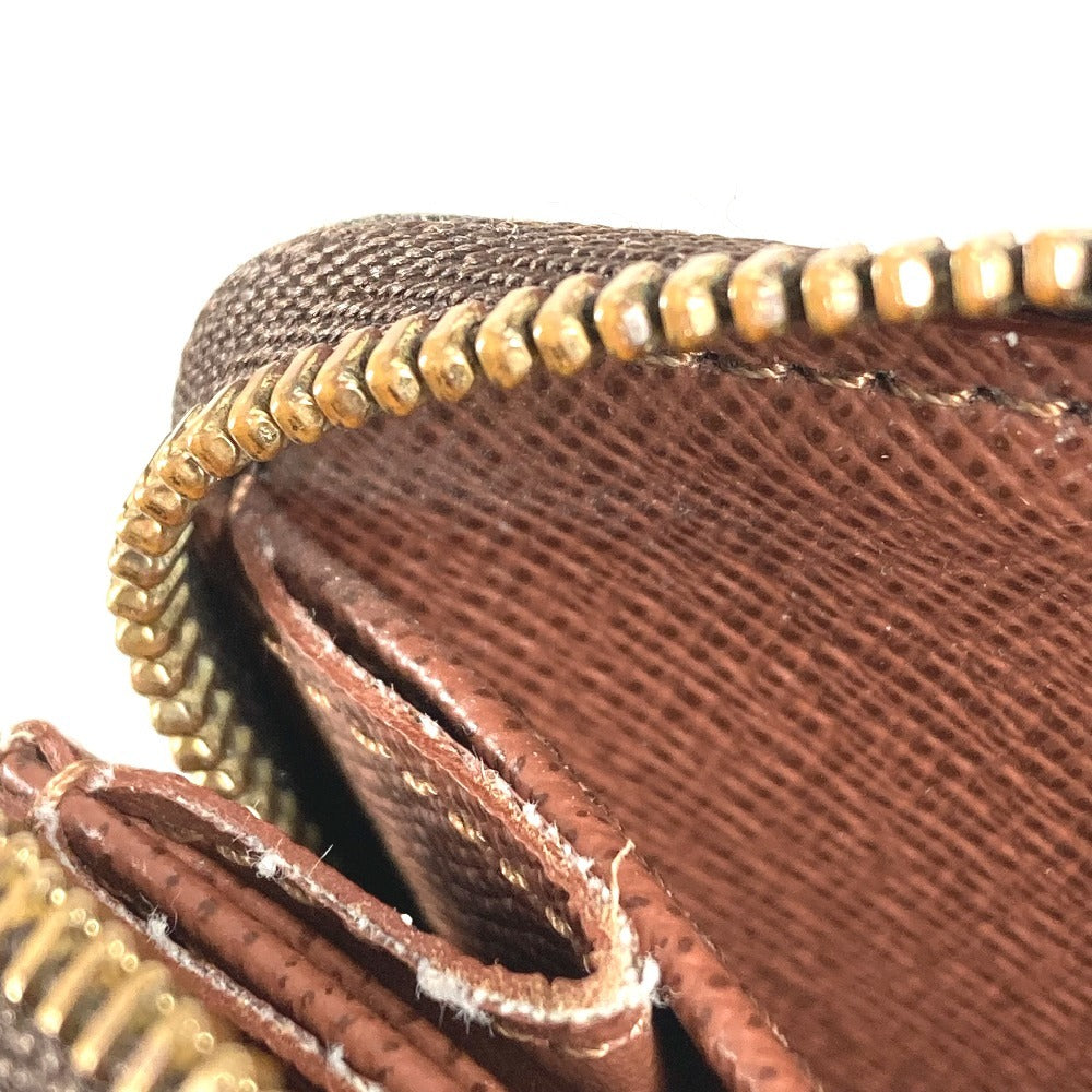 LOUIS VUITTON M60067 モノグラム ジッピーコインパース 小銭入れ 財布 ラウンドファスナー コインケース モノグラムキャンバス ユニセックス ブラウン
