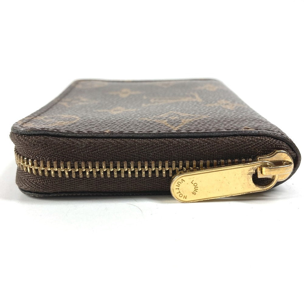 LOUIS VUITTON M60067 モノグラム ジッピーコインパース 小銭入れ 財布 ラウンドファスナー コインケース モノグラムキャンバス ユニセックス ブラウン