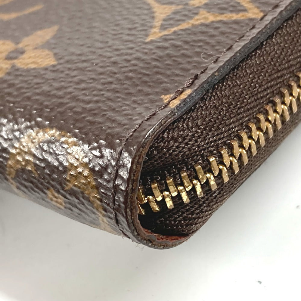 LOUIS VUITTON M60067 モノグラム ジッピーコインパース 小銭入れ 財布 ラウンドファスナー コインケース モノグラムキャンバス ユニセックス ブラウン