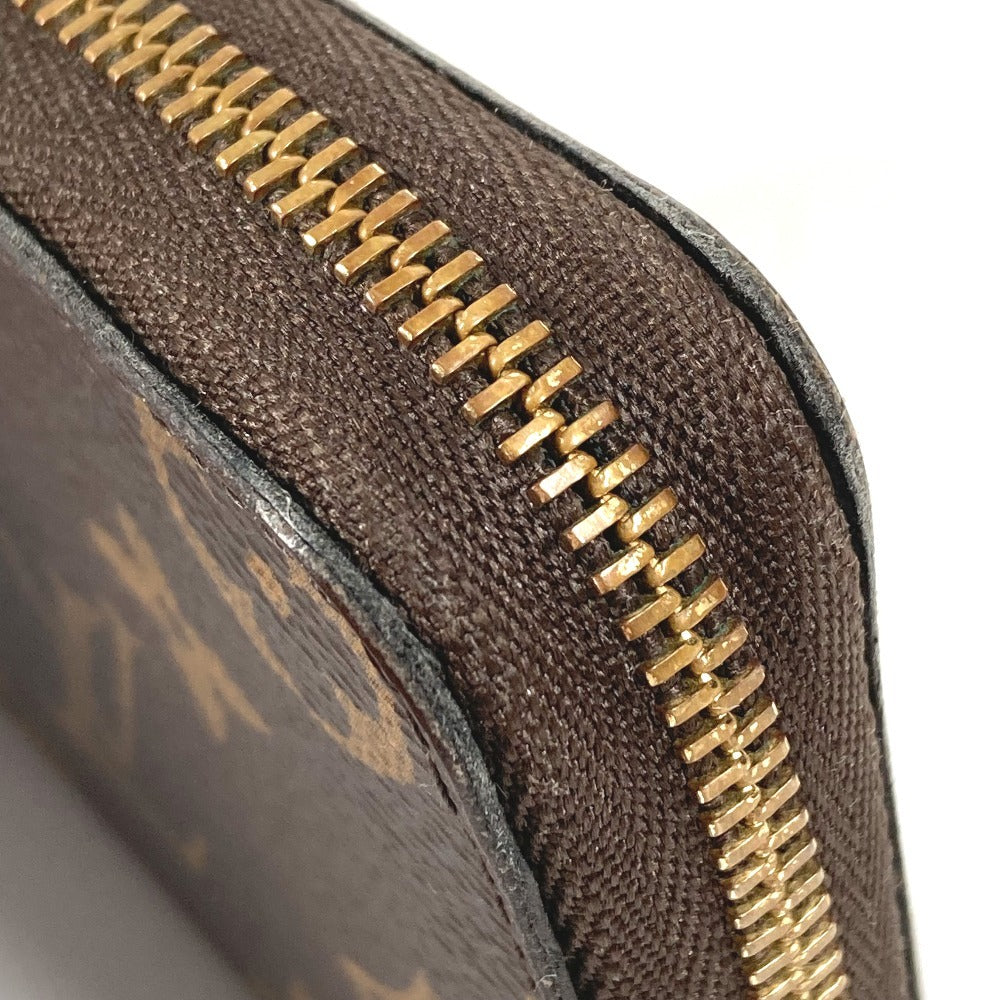 LOUIS VUITTON M60067 モノグラム ジッピーコインパース 小銭入れ 財布 ラウンドファスナー コインケース モノグラムキャンバス ユニセックス ブラウン