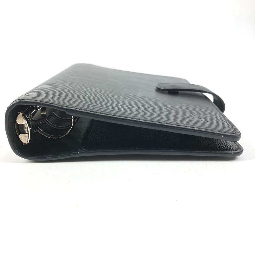 LOUIS VUITTON R20202 エピ アジェンダMM アジェンダ MM システム手帳 ケース ステーショナリー 手帳カバー エピレザー ユニセックス ノワール ブラック