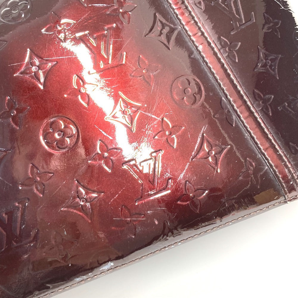 LOUIS VUITTON M91594 モノグラムヴェルニ アヴァロンジップ トートバッグ カバン 肩掛け ショルダーバッグ モノグラムヴェルニキャンバス ユニセックス アマラント パープル