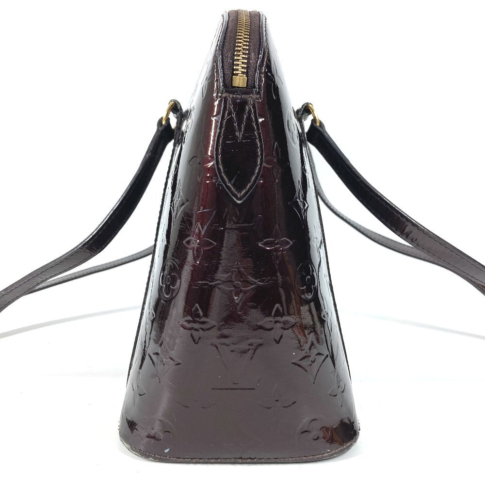 LOUIS VUITTON M91594 モノグラムヴェルニ アヴァロンジップ トートバッグ カバン 肩掛け ショルダーバッグ モノグラムヴェルニキャンバス ユニセックス アマラント パープル
