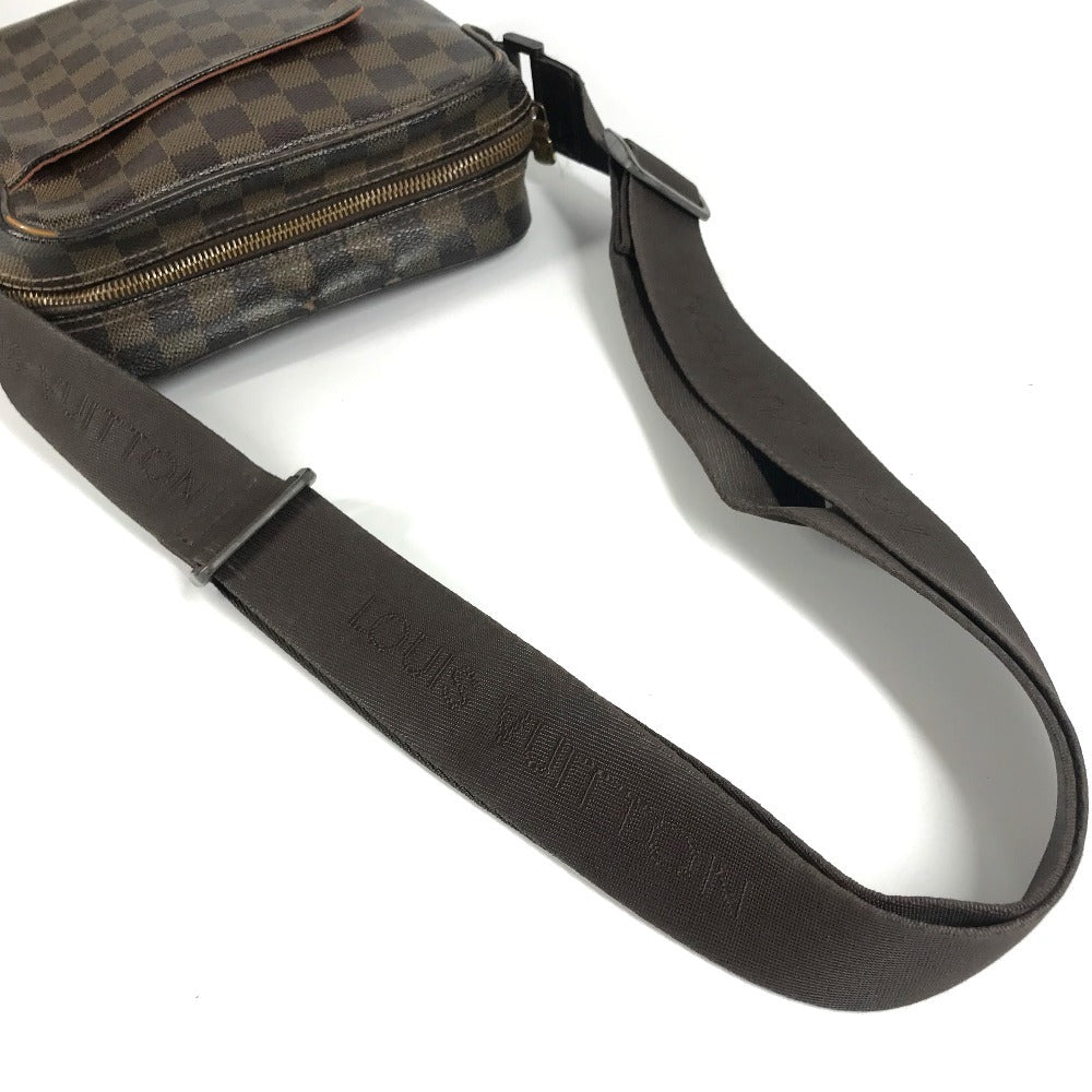 LOUIS VUITTON N41442 ダミエ オラフPM オラフ PM 斜め掛けバッグ カバン ポシェット ショルダーバッグ ダミエキャンバス ユニセックス エベヌ ブラウン