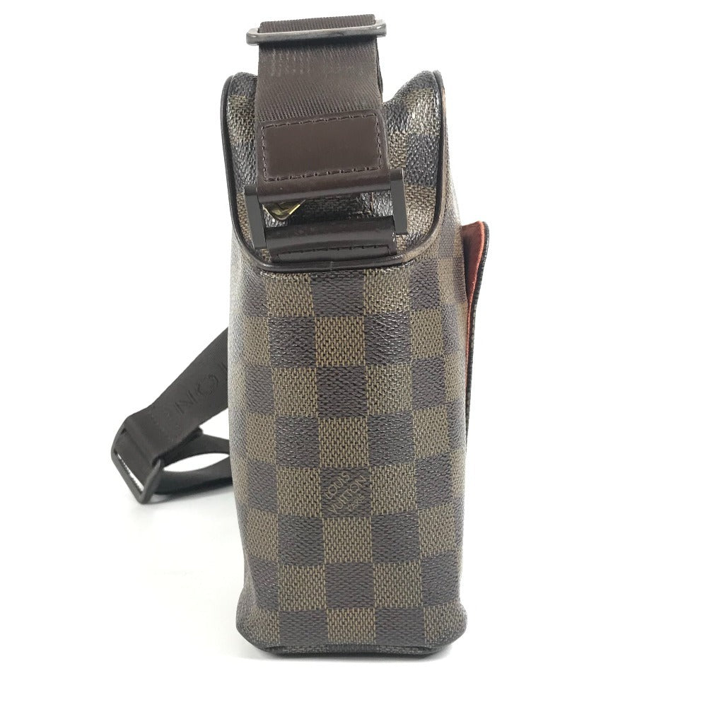 LOUIS VUITTON N41442 ダミエ オラフPM オラフ PM 斜め掛けバッグ カバン ポシェット ショルダーバッグ ダミエキャンバス ユニセックス エベヌ ブラウン