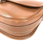 HERMES ヴィンテージ パドックゴルフ カバン フラップ ショルダーバッグ ハンドバッグ ショルダーバッグ レザー ユニセックス ブラウン