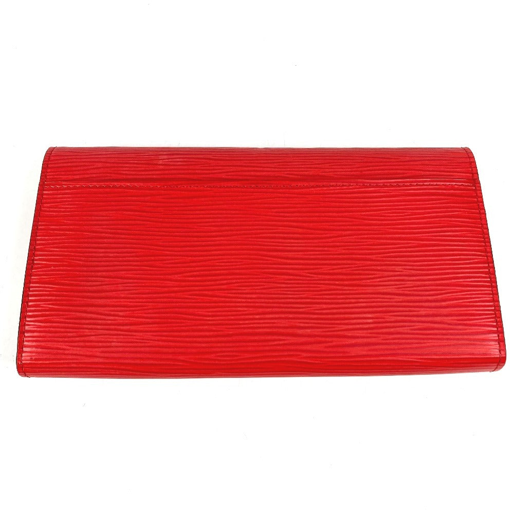 LOUIS VUITTON M60723 エピ ポルトフォイユサラ ポルトフォイユ サラ ロングウォレット フラップ 長財布 エピレザー ユニセックス コクリコ レッド