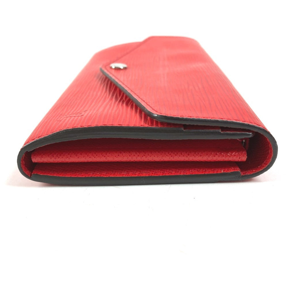 LOUIS VUITTON M60723 エピ ポルトフォイユサラ ポルトフォイユ サラ ロングウォレット フラップ 長財布 エピレザー ユニセックス コクリコ レッド